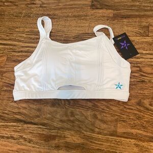 Cheer athletics rebel knotted bra